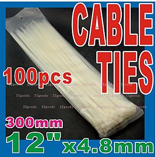Cable Tie _300x4.8mm_white   